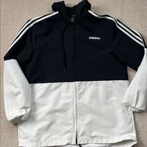 Adidas Monochrome Hooded Jacket